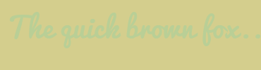 Image with Font Color B9CF96 and Background Color D4CE8D